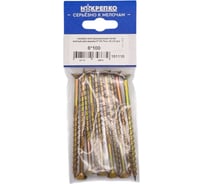 Саморез конструкционный потайной НАКРЕПКО желтый для дерева 6_100 Torx 30 (10 шт) 101110