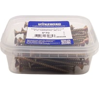 Шуруп универсальный НАКРЕПКО желтый 5_70 (80 шт) 203346