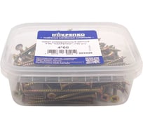 Шуруп универсальный НАКРЕПКО желтый 4_60 (100 шт) 203325