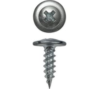 Саморез Квадра пресс-шайба острый конец 4.2x38 цинк, коробка 5000 шт. 420381005000