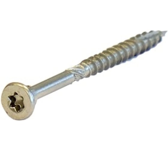 Саморез HIMTEX нерж. ст. AISI410 д/дер. констр. цил. NORM TX25 5*100 (250) 05100ASI