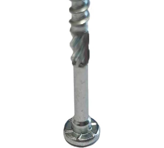 Евро-винт по дереву HIMTEX fix белый цинк, Torx 25 5*120 (100 шт.) 05120EUR