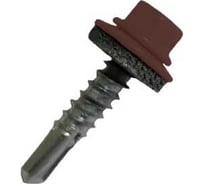 Саморез кровельный ООО ПКФ Сварком 5,5x25 RAL 3009 (оксидно-красный ) (уп/80шт.) k00007551