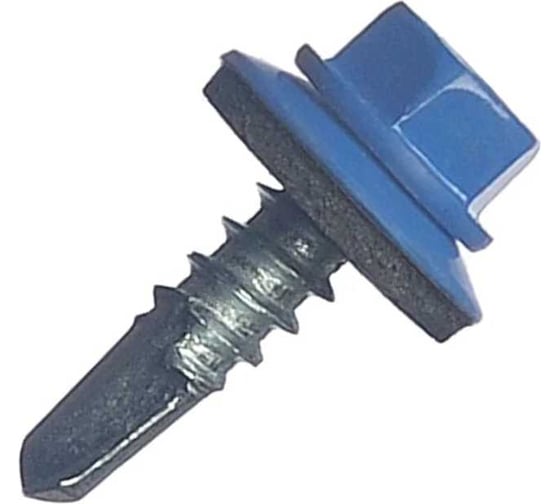 Саморез кровельный ООО ПКФ Сварком 5,5x19 RAL 5005 (синий) (уп/70шт.) k00009879 1