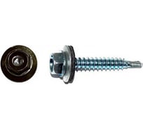 Саморез кровельный ООО ПКФ Сварком 4,8x35 RAL 8019 (серо-коричневый) (уп/50шт.) k00002592