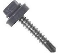 Саморез кровельный ООО ПКФ Сварком 4,8x35 RAL 7004 (серый светл) (уп/70шт.) k00014222