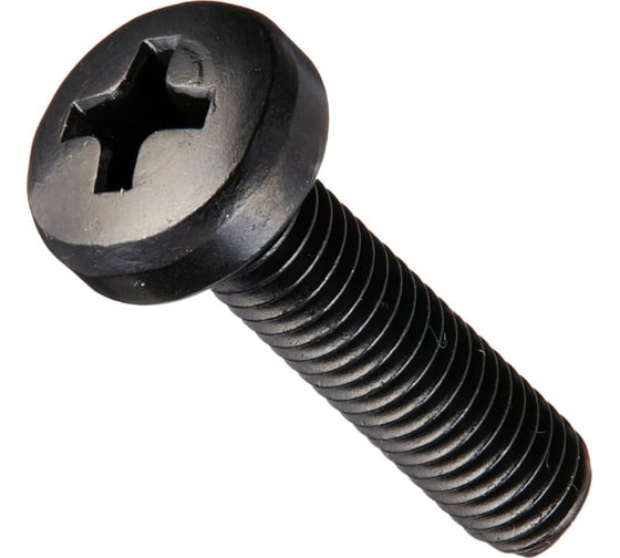 Винт ООО ПКФ Сварком ПКГ 8x60 DIN 7985 черный (уп/30шт.) Крепеж k00000603 1