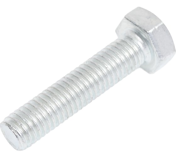 Болт Море-Метизов DIN 933 класс прочности 10.9 цинк, М8x35 мм, 50 шт BOLT933109CМ83550М 1