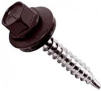 Саморез кровельный ООО ПКФ Сварком 5,5x19 RAL 8019 (серо-коричневый) (уп/80шт.) k00013883
