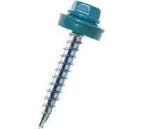 Саморез кровельный ООО ПКФ Сварком 4,8x35 RAL 5021 GTF (бирюза) (уп/50шт.) k00010373