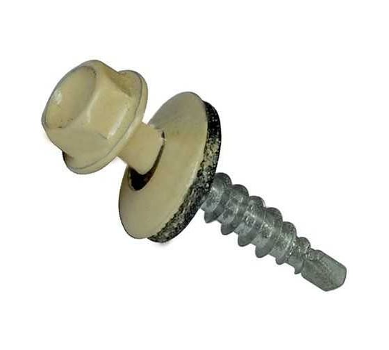 Саморез кровельный ООО ПКФ Сварком 5,5x25 RAL 1014 (слон. кость) (уп/70шт.) k00008390 1