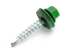 Саморез кровельный ООО ПКФ Сварком 5,5x25 RAL 6002 (зел.листва) (уп/70шт.) k00006958