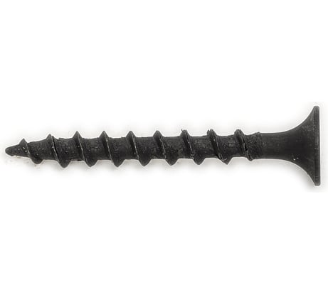 Саморезы для гипсокартона по дереву Steelfix 3,5х35 потайная головка, крупный шаг, оксидированные 276шт КШ353505