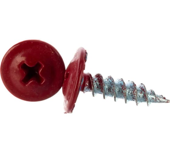 Саморез ООО ПКФ Сварком п/ш 4,2x16 RAL3011(коричнево-красный) (1уп/100шт.) k00004297 1