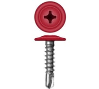 Саморез ООО ПКФ Сварком п/ш 4,2x19 сверло RAL3003крас. (1уп/100шт.) k00004317