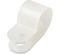 Серьга (клипса для кабеля) ООО ПКФ Сварком 6 бел. (уп/100шт.) k00006240