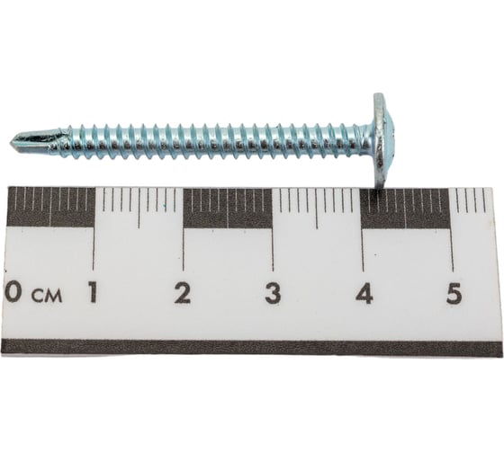 Саморез с прессшайбой Steelfix сверло, 4,2х41, 0.5 кг, 141 шт. ПШС424105