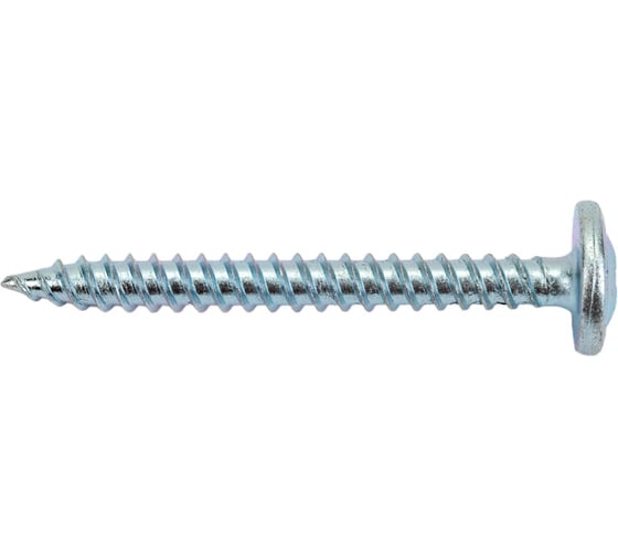 Саморез с прессшайбой Steelfix острый, 4,2х41, 0.5 кг, 154 шт. ПШО424105 1