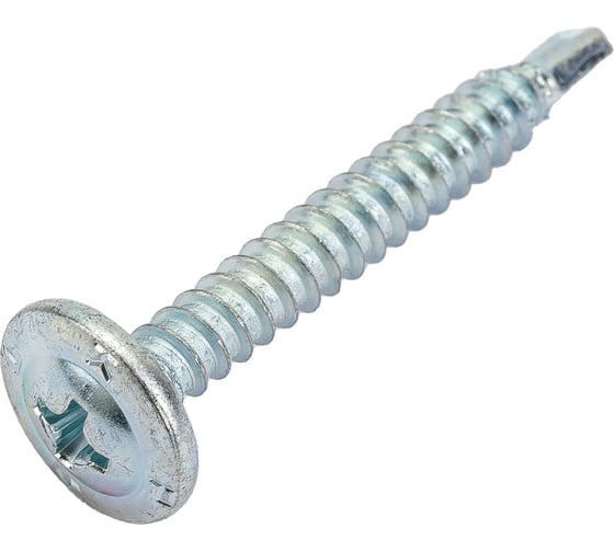 Саморез с прессшайбой Steelfix сверло, 4,2х32, 0.5 кг, 167 шт. ПШС423205