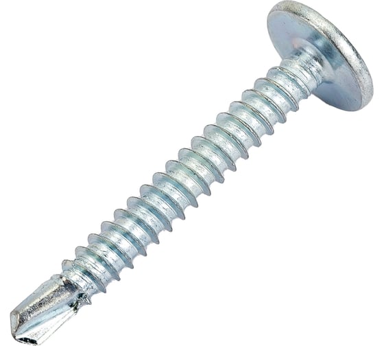 Саморез с прессшайбой Steelfix сверло, 4,2х32, 0.5 кг, 167 шт. ПШС423205