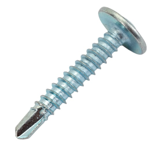 Саморез с прессшайбой Steelfix сверло, 4,2х25, 0.5 кг, 207 шт. ПШС422505