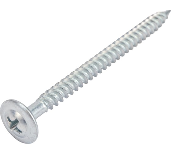 Саморез с прессшайбой Steelfix острый, 4,2х55, 0.5 кг, 119 шт. ПШО425505