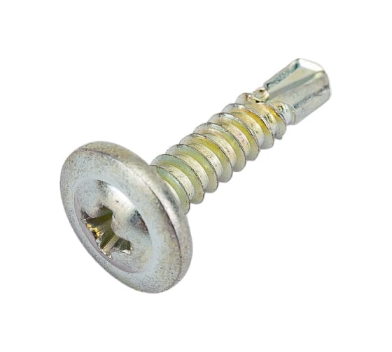Саморез с прессшайбой Steelfix сверло, 4,2х19, 0.5 кг, 251 шт. ПШС421905