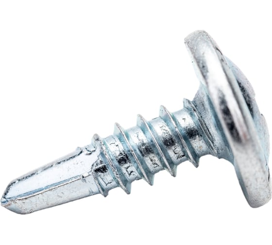 Саморез с прессшайбой Steelfix сверло, 4,2х13, 0.5 кг, 341 шт. ПШС421305 1