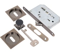 Комплект для раздвижных дверей MORELLI MHS-2 L AB , цвет - бронза 9010171