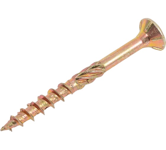 Саморез конструкционный Zitar потайной ЖЦ, Torx 3,5x35 100 шт, коробка 159917