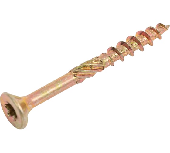 Саморез конструкционный Zitar потайной ЖЦ, Torx 3,5x35 100 шт, коробка 159917