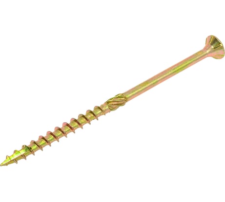 Саморез конструкционный Zitar потайной ЖЦ, Torx 4,5x80 100 шт, коробка 159930