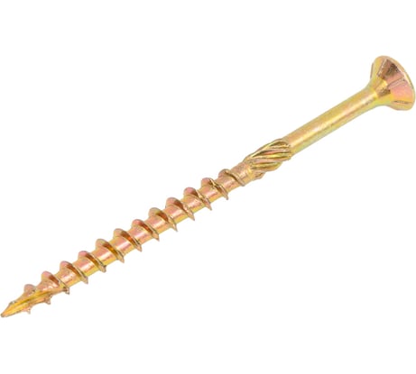 Саморез конструкционный Zitar потайной ЖЦ, Torx 4x60 100 шт, коробка 159925