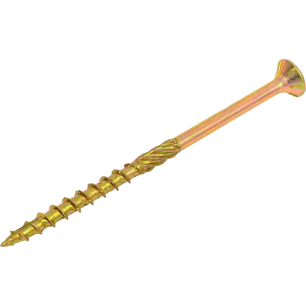 Саморез конструкционный Zitar потайной ЖЦ, Torx 5x80 100 шт, коробка ...