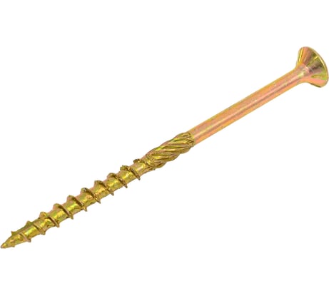 Саморез конструкционный Zitar потайной ЖЦ, Torx 5x80 100 шт, коробка 159934