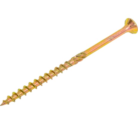 Саморез конструкционный Zitar потайной ЖЦ, Torx 4x70 100 шт, коробка 159926