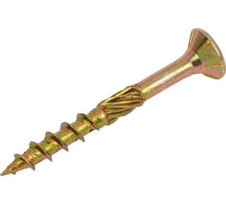 Саморез конструкционный Zitar потайной ЖЦ, Torx 4x35 100 шт, коробка 159922