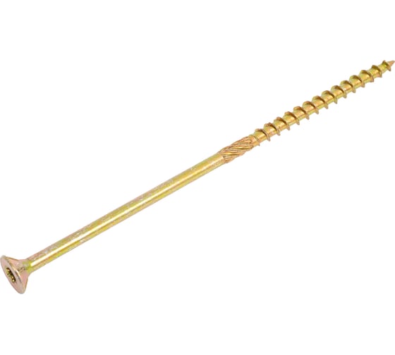Саморез конструкционный Zitar потайной ЖЦ, Torx 5x120 100 шт, коробка 159937