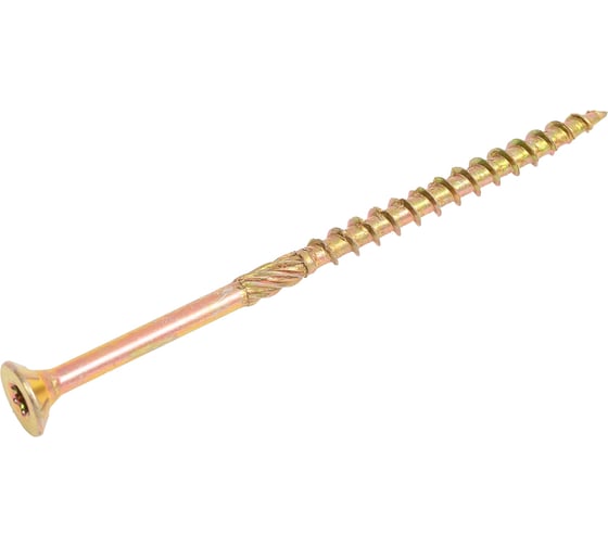 Саморез конструкционный Zitar потайной ЖЦ, Torx 5x90 100 шт, коробка 159935