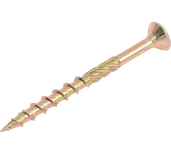 Саморез конструкционный Zitar потайной ЖЦ, Torx 6x70 100 шт, коробка 159938