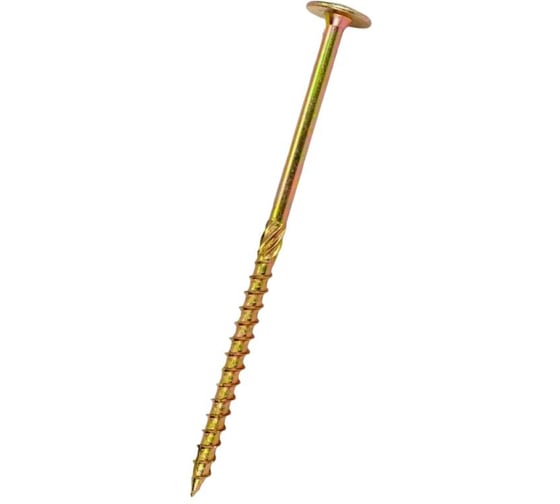 Саморез конструкционный Zitar тарельчатый ЖЦ, Torx 8x260 50 шт, коробка 159959