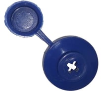 Шайба кровельная с колпачком ООО ПКФ Сварком (синяя.) (уп/200шт.) k00013537