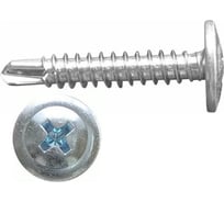 Саморез с прессшайбой 4,2x25 со сверлом, цинк, 1000 шт. ВИ 1299256