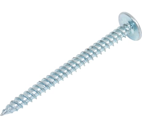 Саморез с прессшайбой 4,2x50 острый, цинк, 120 шт. ВИ 1299208