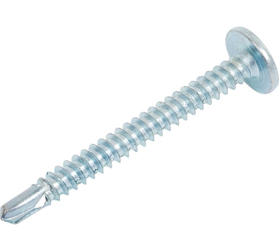 Саморез с прессшайбой 4,2x41 со сверлом, цинк, 1 кг ВИ 1299313 1