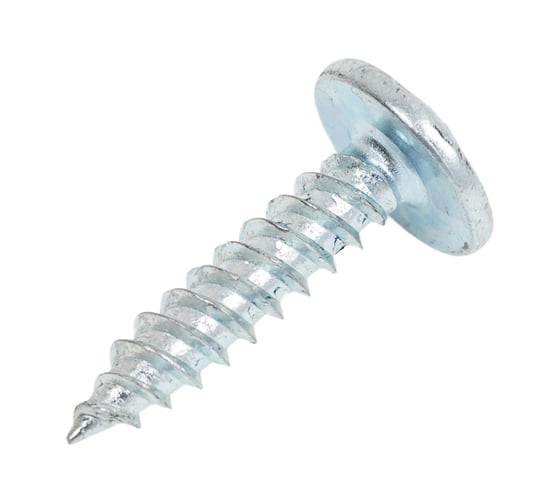 Саморез с прессшайбой 4,2x19 острый, цинк, 1 кг ВИ 1299308 1