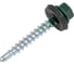 Саморез кровельный 4,8x35 RAL 6005 зелёный мох, по дереву (80шт.) ВИ 1299100 1