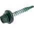 Саморез кровельный 4,8x35 RAL 6005 зелёный мох, по дереву (1кг) ВИ 1299290 2