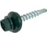 Саморез кровельный 4,8x29 RAL 6005 зелёный мох, по дереву (1кг.) ВИ 1299296 2