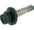 Саморез кровельный 5,5x25 RAL 6005 зелёный мох, по металлу (90шт.) ВИ 1299176 2